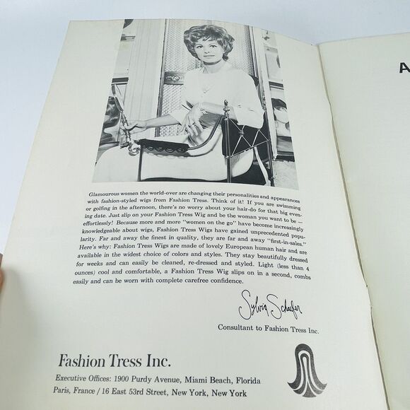 ALL ABOUT WIGS by SCHAEFER 1962 HOW TO SELL FIT CUT STYLE VTG Beauty Shop Decor - Picture 4 of 9